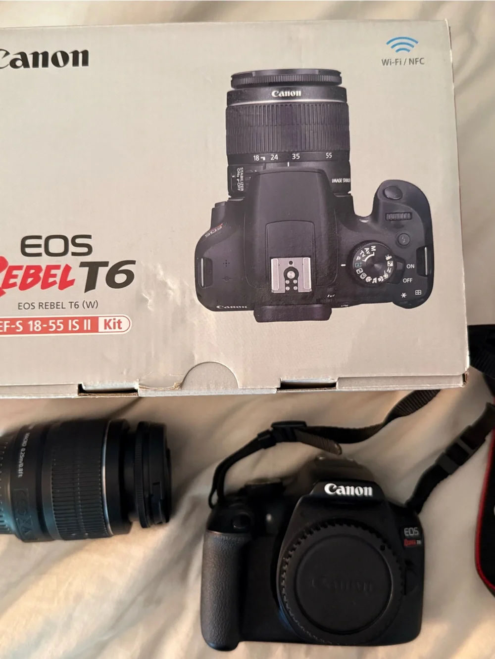Canon EOS Rebel T6 Digital Camera